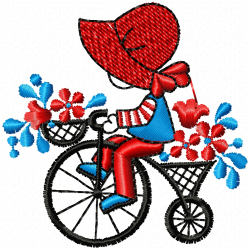 Girls Embroidery Design 2